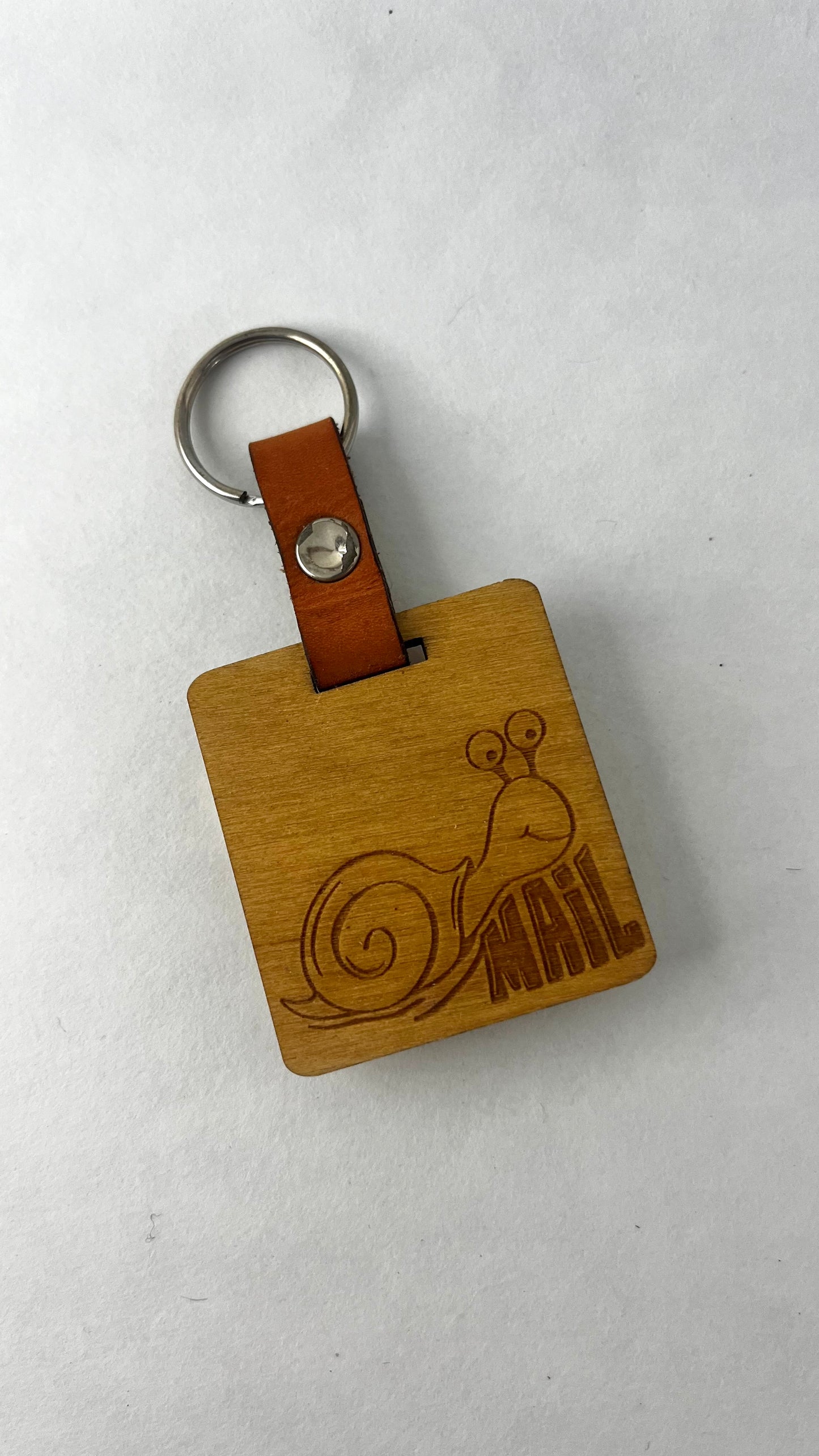 keychain snail mail