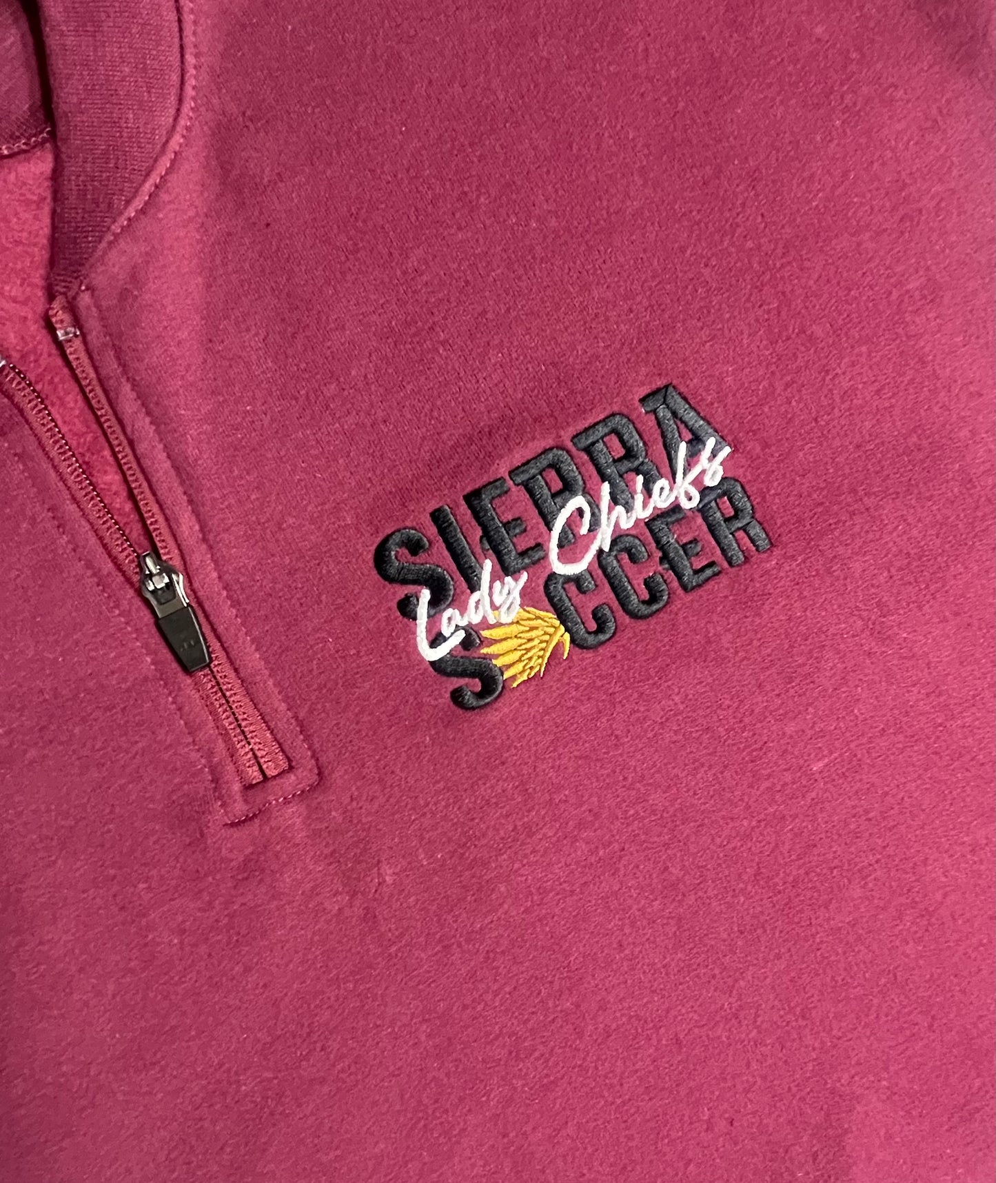 Sierra Soccer Lady Chiefs 1/4 zip