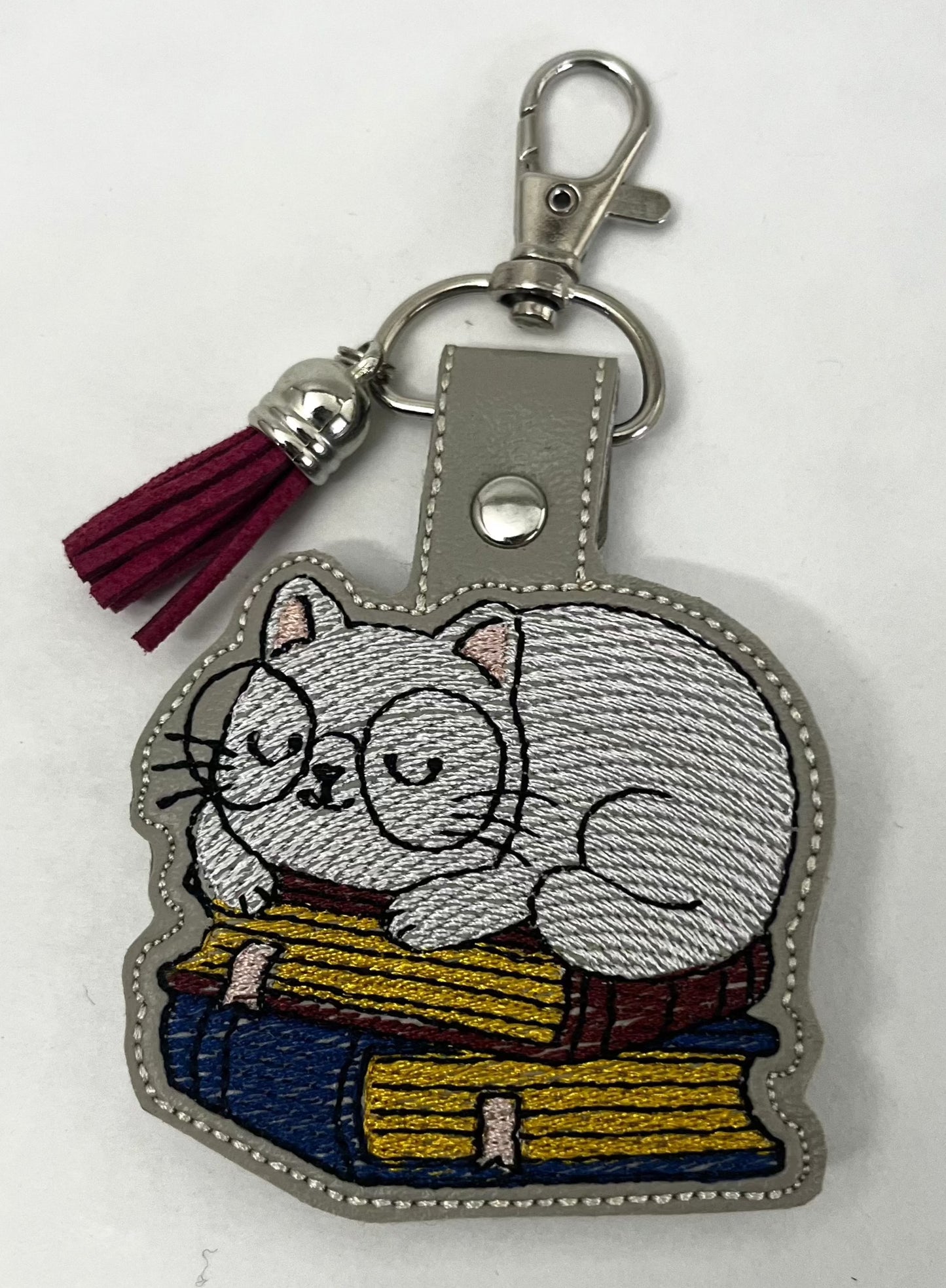 Embroidered Key Decor