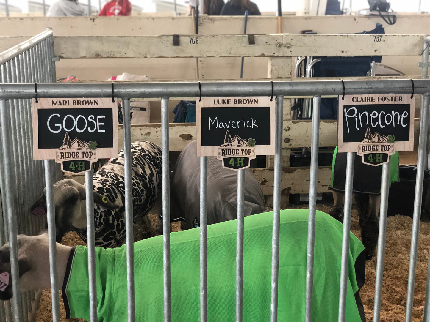Fair Stall name plate