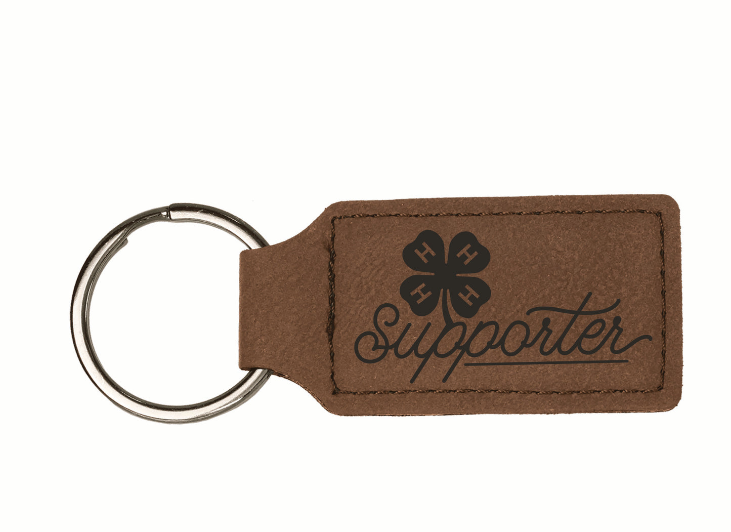 Supporter Faux leather key chain
