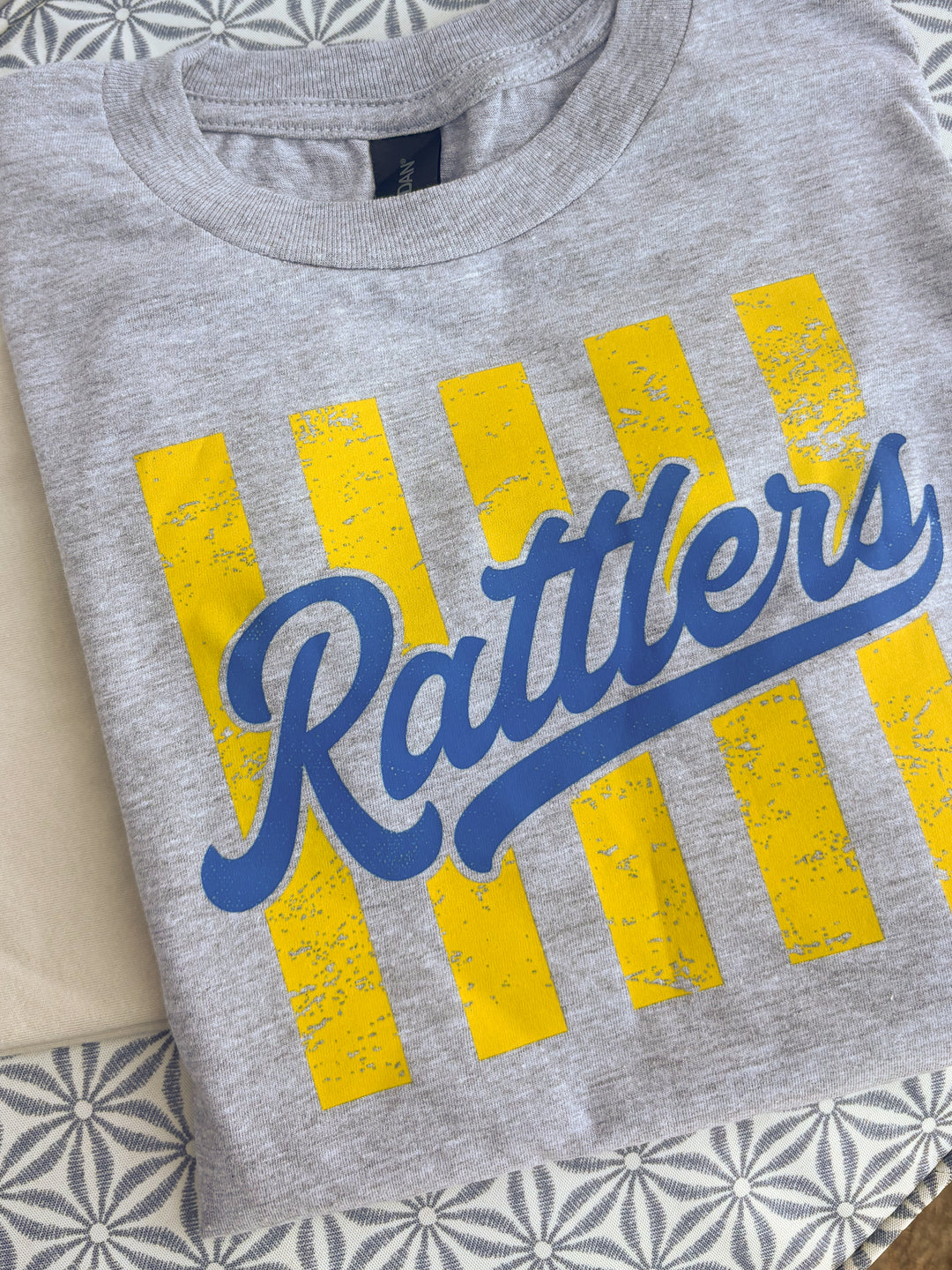 Rattlers Script Stripes