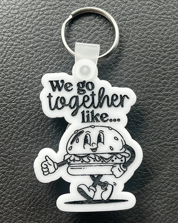 BFF (Best Food Friends) Keychains