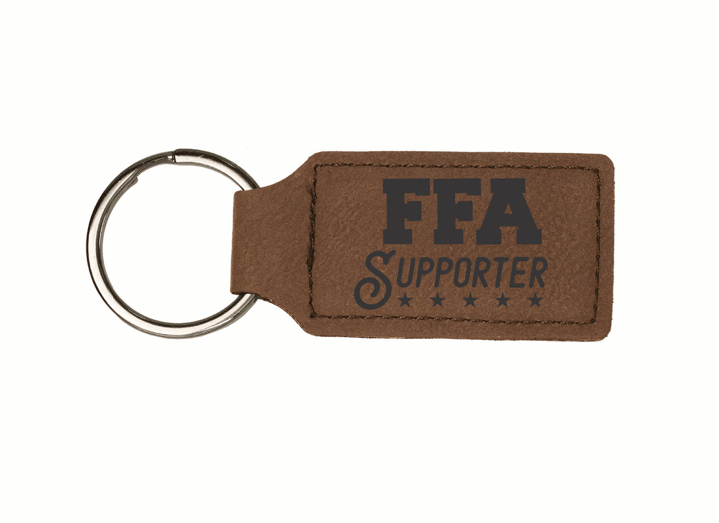 Supporter Faux leather key chain