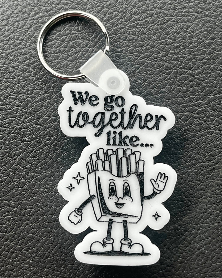 BFF (Best Food Friends) Keychains
