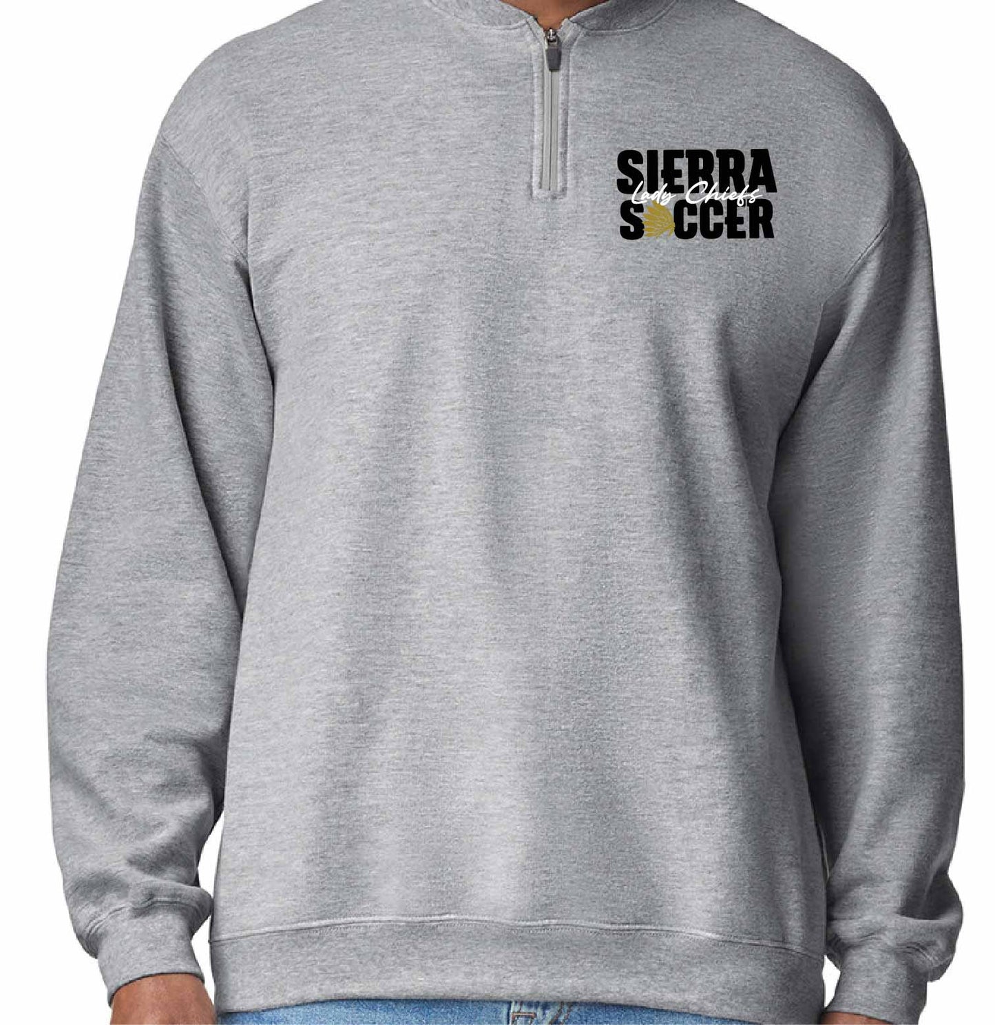 Sierra Soccer Lady Chiefs 1/4 zip