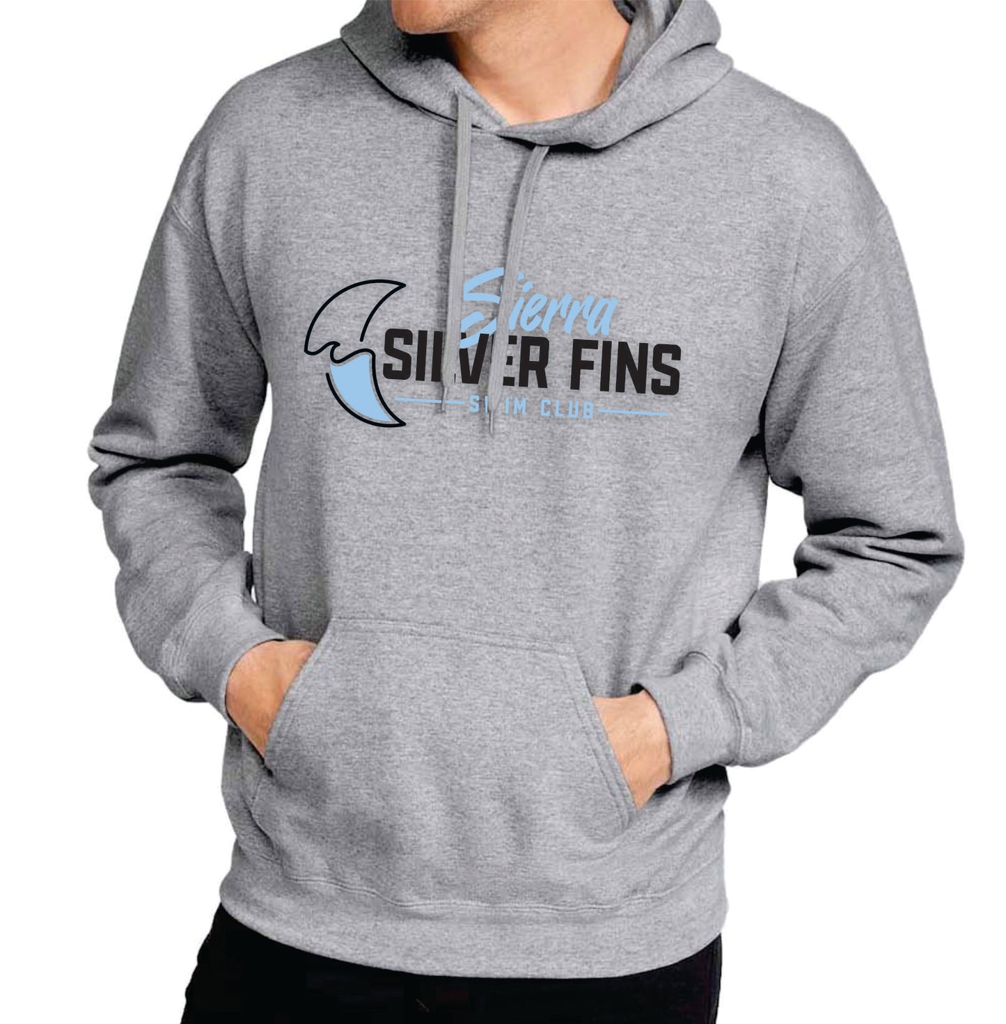 Sierra Silver Fins Hoodie