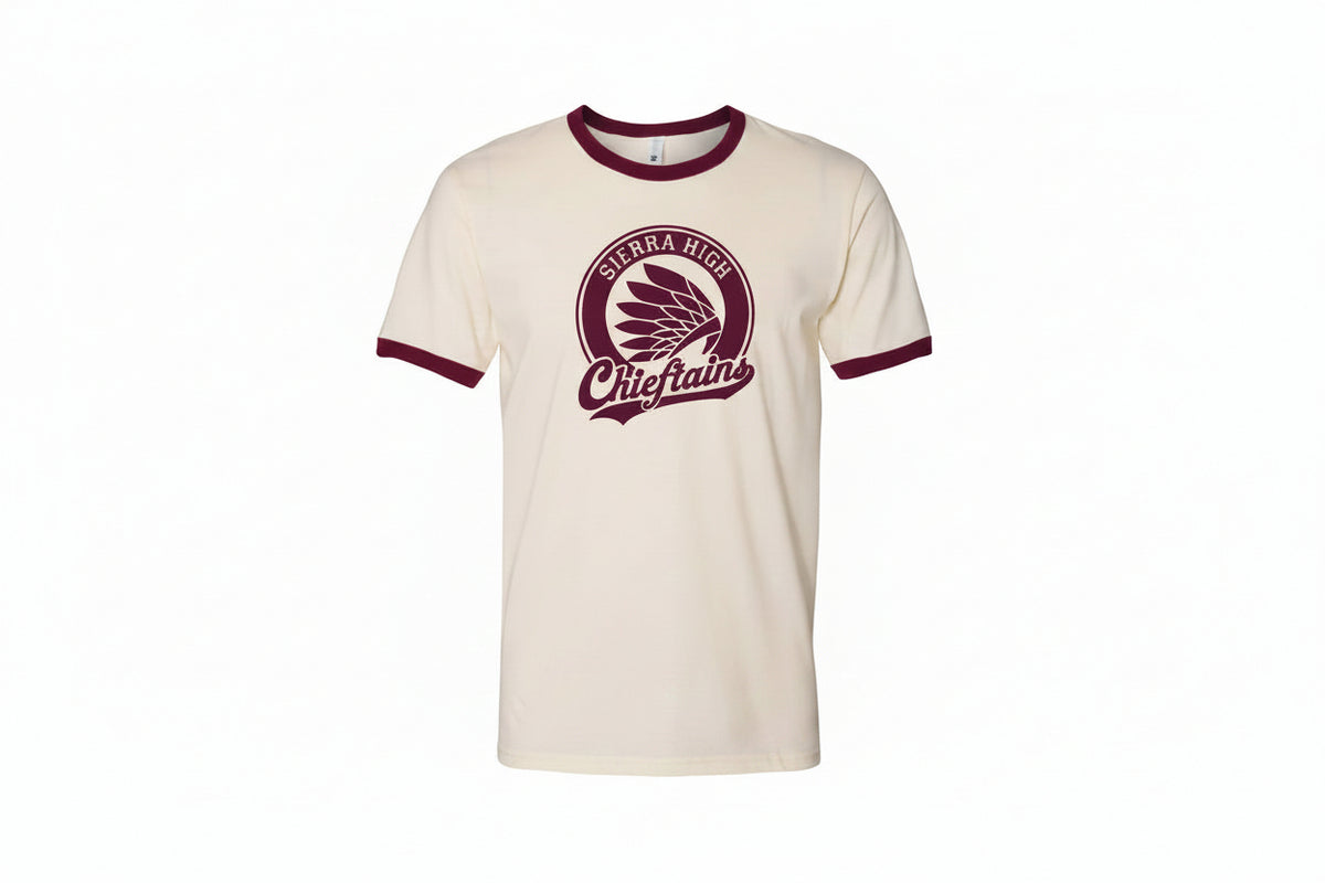 Two Tone (Maroon/Natural)